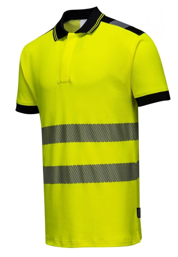PORTWEST VISION polo kõrgnähtav kollane/oranž - Image 4