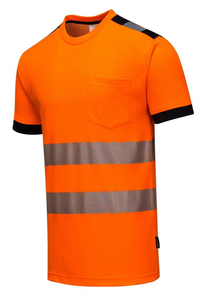 PORTWEST VISION t-särk kõrgnähtav kollane/oranž - Image 5