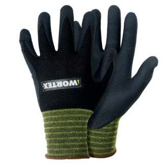 WORTEX nailon/spandex sõrmikud hingava mikrovahustatud nitriilkattega
