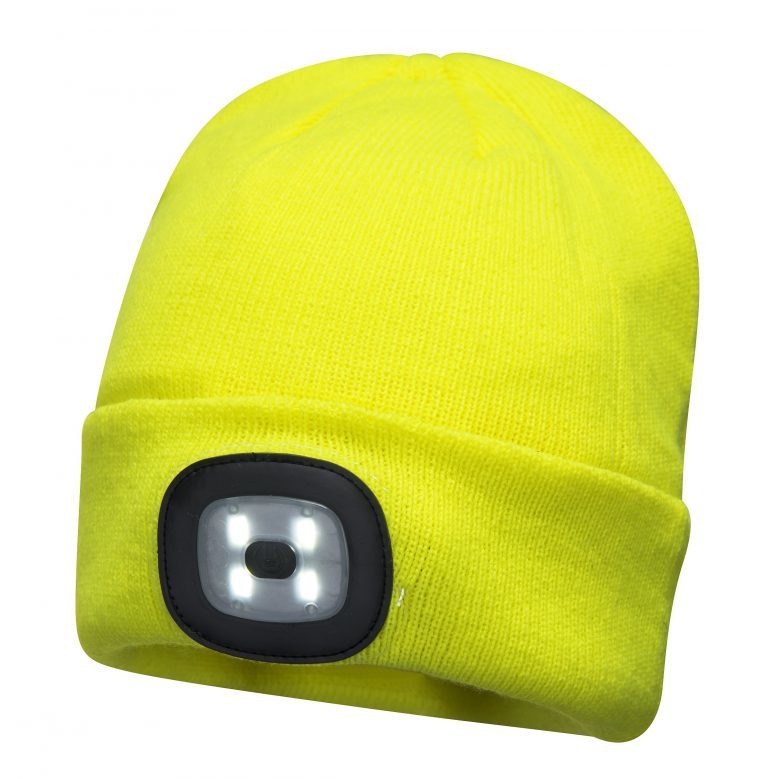 Kootud müts sisseehitatud LED pealambiga. - Image 4