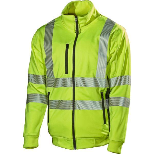 L.Brador 416P kõrgnähtav dressipluus/pusa Hi Viz ilma kapuutsita