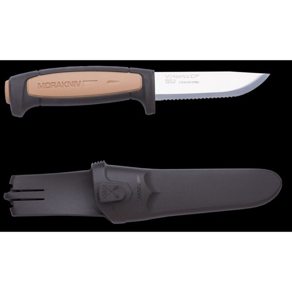Pussnuga MORAKNIV® ROPE, 91x2mm hammastatud roostevaba tera