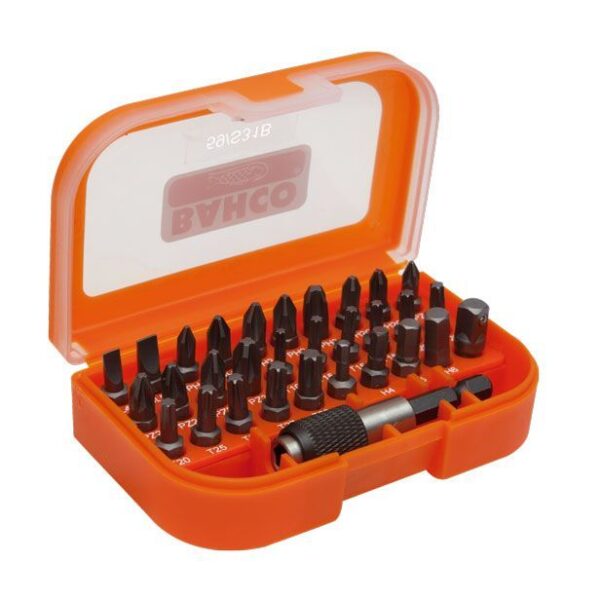 Otsakute kmpl 31 osa magnethoidikuga PH,PH2G,PZ,TORX,SL ja HEX