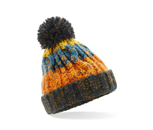BEECHFIELD Junior corkscrew pom pom beanie - Image 2