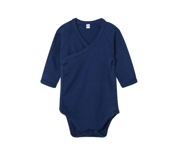 BABYBUGZ Baby long sleeve kimono bodysuit - Image 3