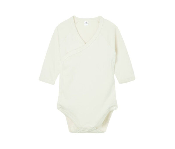 BABYBUGZ Baby long sleeve kimono bodysuit - Image 5