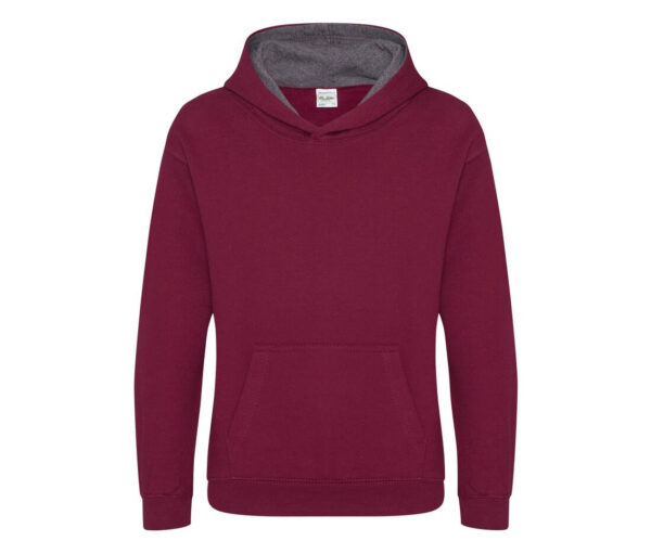 JUST HOODS Kids varsity hoodie - Image 5