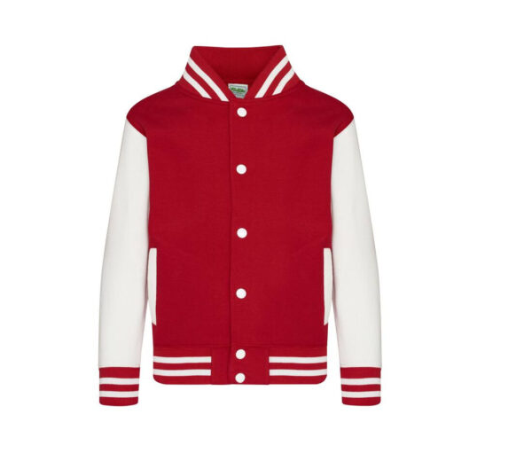 JUST HOODS Kids varsity jacket - Image 4