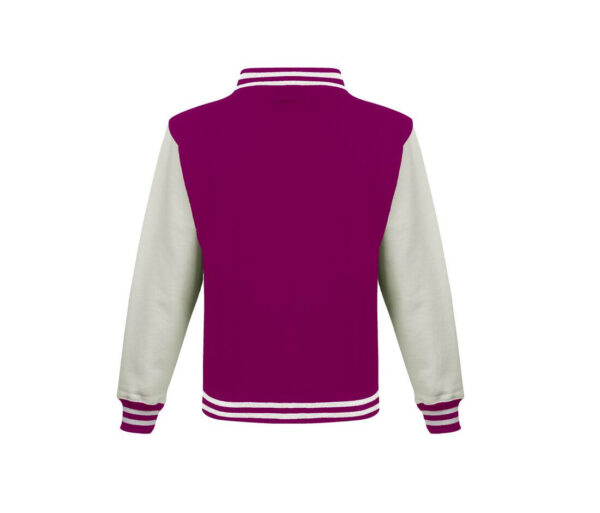 JUST HOODS Kids varsity jacket - Image 7