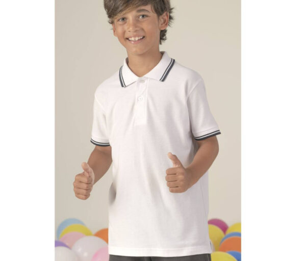 JHK Contrasted kid polo