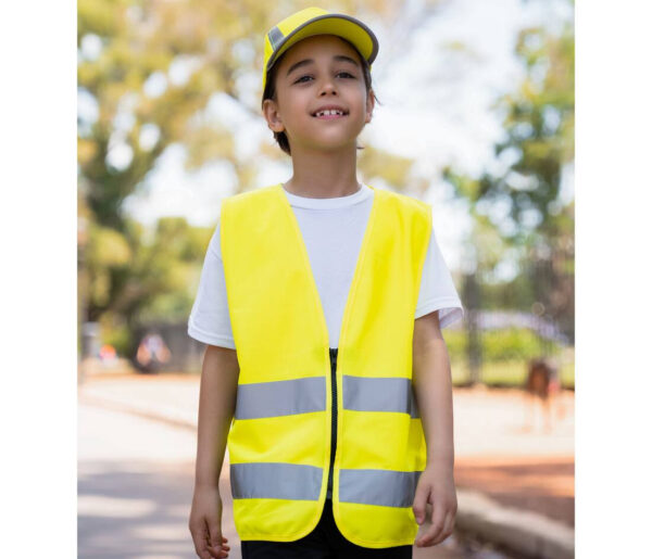 KORNTEX Safety vest for kids with zipper