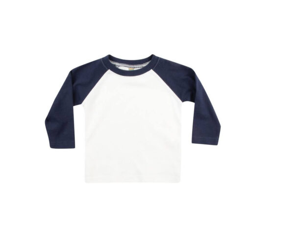 LARKWOOD Long sleeved baseball t shirt - Image 2