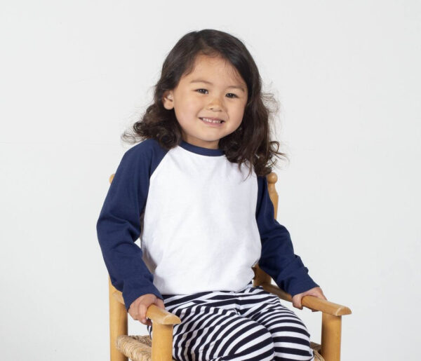 LARKWOOD Long sleeved baseball t shirt