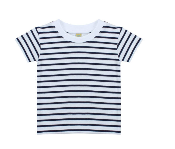 LARKWOOD Kids striped crew neck t shirt - Image 2