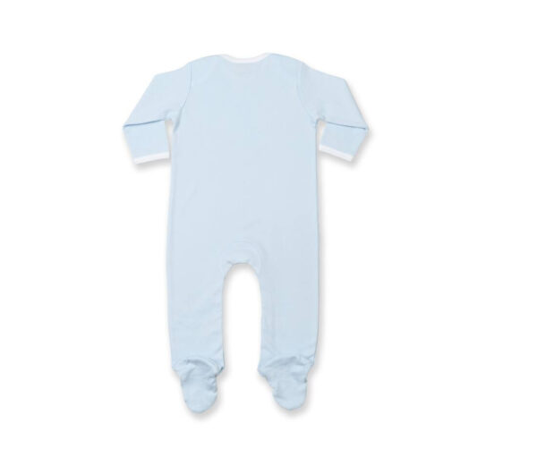 LARKWOOD Contrast long sleeved sleepsuit - Image 3