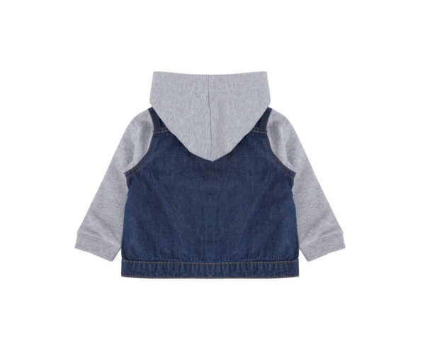 LARKWOOD Denim jacket with hood - Image 3
