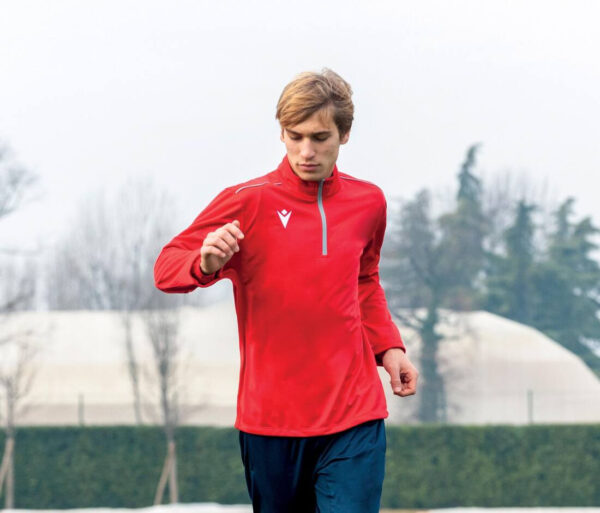 MACRON Havel 1/4 zip jersey junior training top
