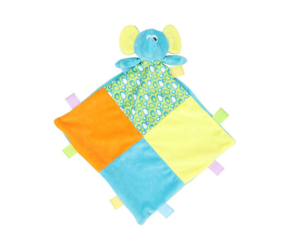 MUMBLES Baby multi coloures comforter