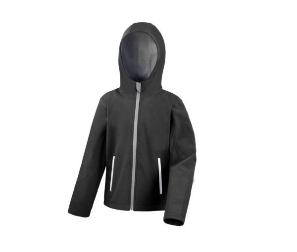 RESULT Junior/youth tx performance hooded softshell - Image 2