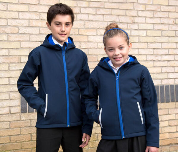 RESULT Junior/youth tx performance hooded softshell