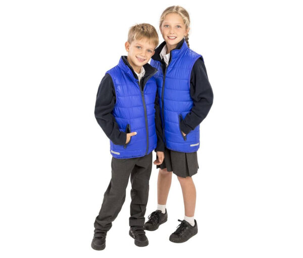 RESULT Junior/youth padded bodywarmer