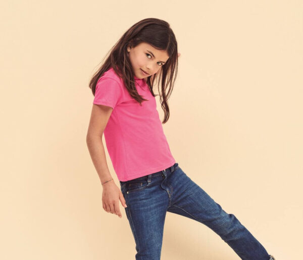 FRUIT OF THE LOOM Girls valueweight t
