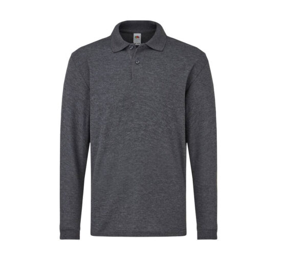 FRUIT OF THE LOOM Kids 65/35 long sleeve polo - Image 5