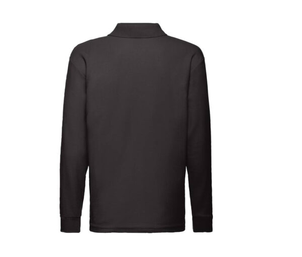 FRUIT OF THE LOOM Kids 65/35 long sleeve polo - Image 3