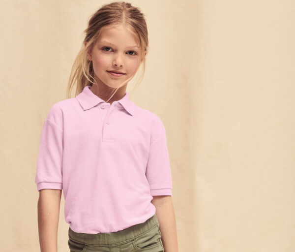 FRUIT OF THE LOOM Kids 65/35 polo
