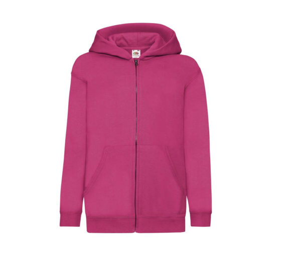 FRUIT OF THE LOOM Kids classic hooded sweat jacket - Image 8