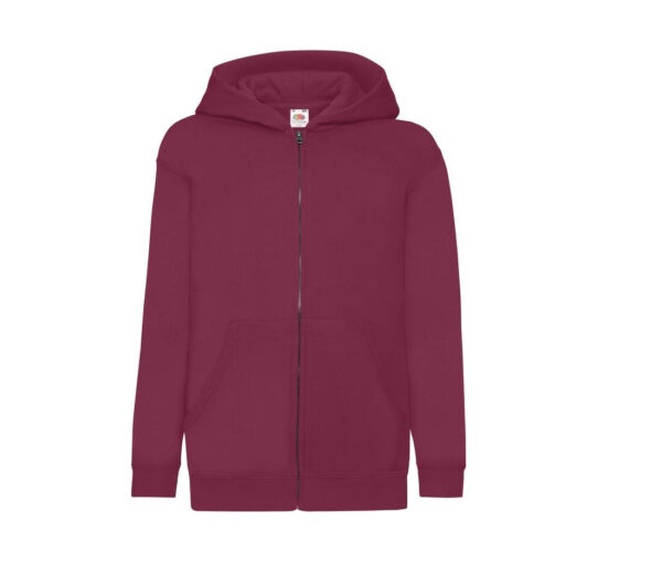 FRUIT OF THE LOOM Kids classic hooded sweat jacket - Image 6
