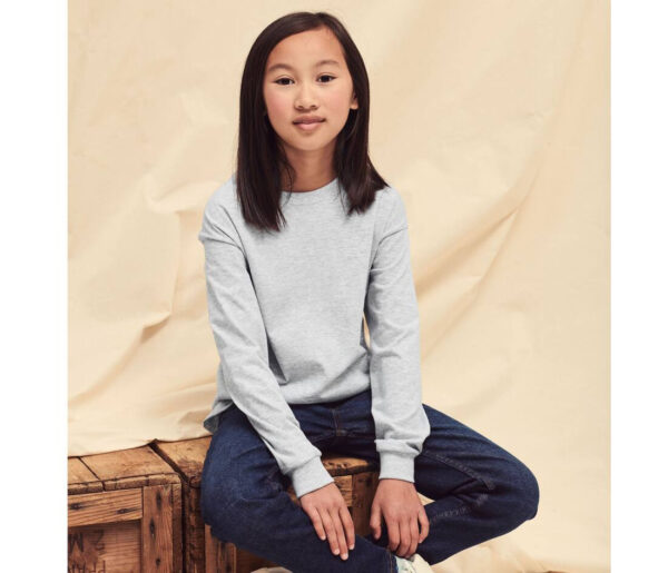 FRUIT OF THE LOOM Kids valueweight long sleeve t