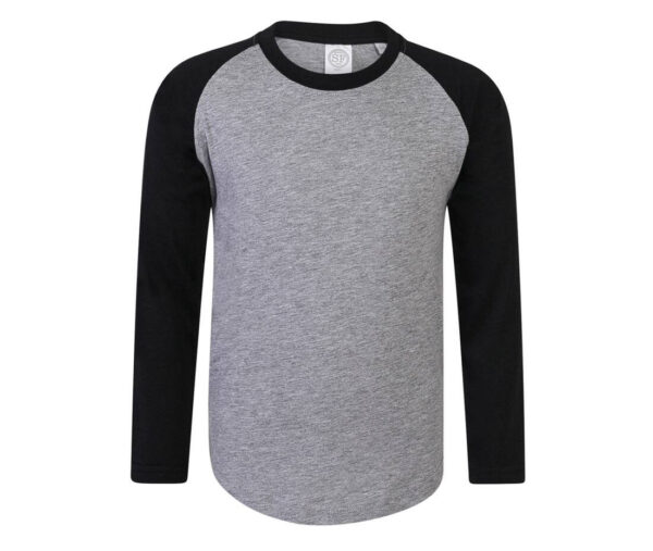 SKINNIFIT MINI Kids' long sleeved baseball t - Image 2