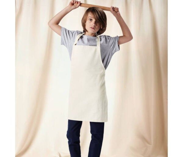 WESTFORD MILL Fairtrade cotton junior craft apron