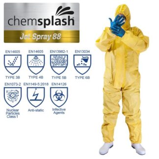 Kaitseülikond Chemsplash Jet Spray 88 Type 3B/4B 5B/6B - Style No. 2727