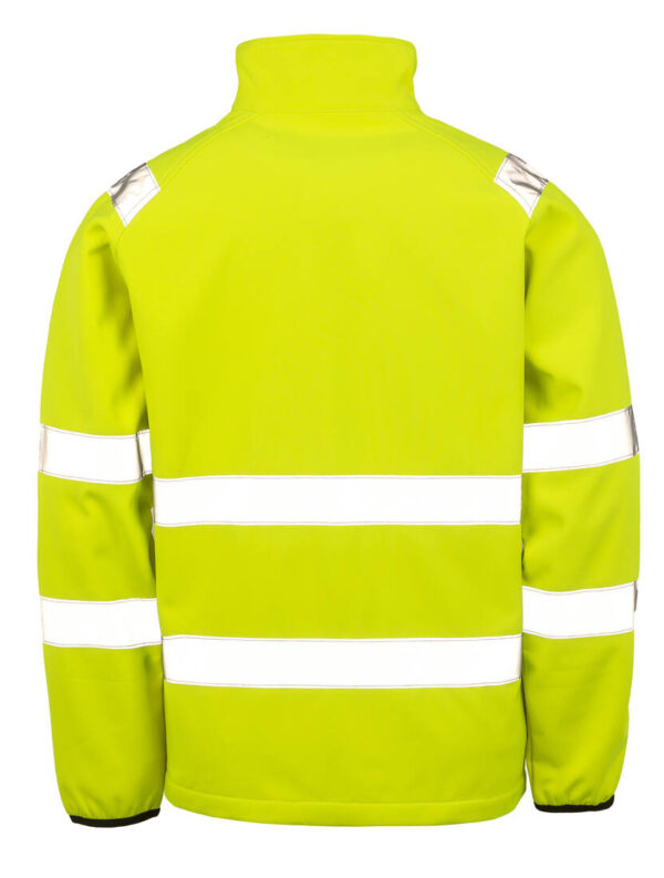 RESULT taaskasutatud materjalidest HI-Viz softshell - Image 3