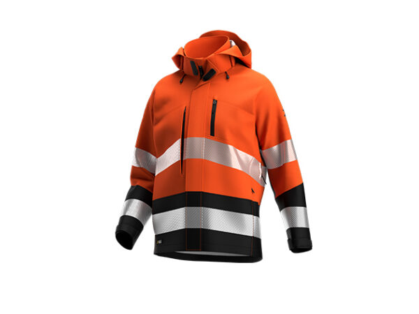 Scuti HiVis Softshell meeste jakk