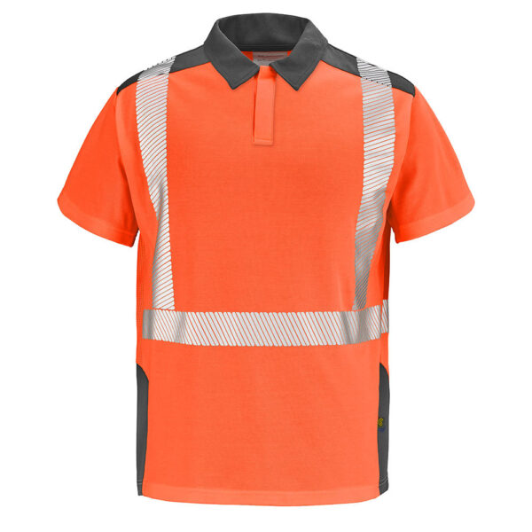 CEPOVETT FLUO SAFE XP lühikeste varrukatega POLO särk - Image 3