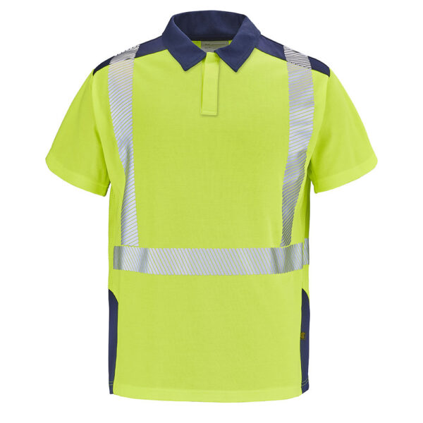 CEPOVETT FLUO SAFE XP lühikeste varrukatega POLO särk - Image 2