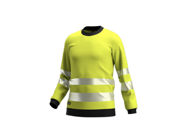 Safety Jogger Scuti Crewneck pusa HiViz