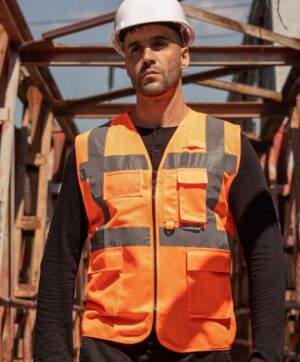Korntex – Athens Hi-Vis Multifunktsionaalne võrkkangast vest