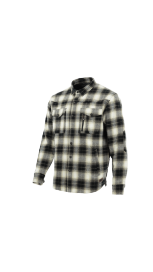 Hybrid chequered shirt GRIZZLY