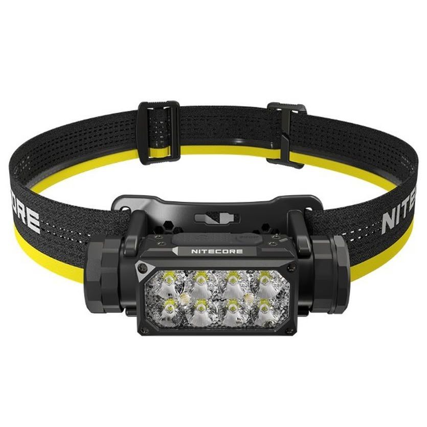 Nitecore HC65 UHE pealamp – 2000 luumenit, 8-tuumaline UHE LED, USB-C laadimine, 82 h tööaeg, IP68 veekindlus