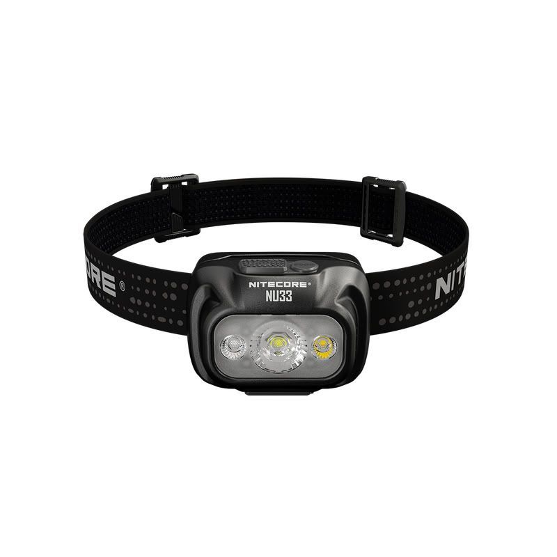 Nitecore NU33 700lm LED laetav pealamp valge ja punase valgusega